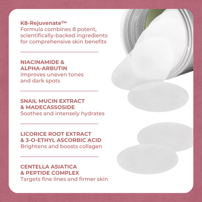 Toner Radiance Pads by Allaura Beauty
