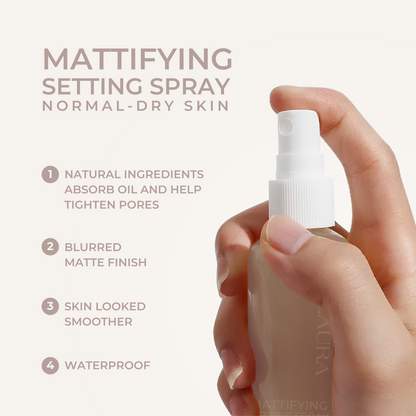 Mattifying Waterproof Setting Spray